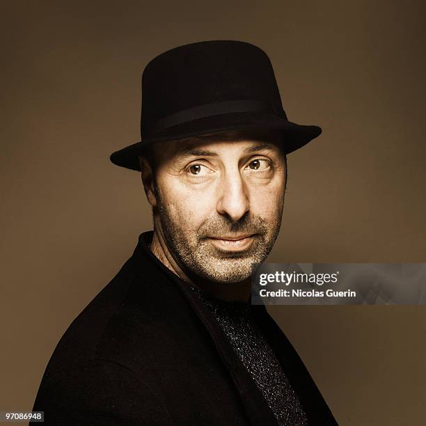 Director Cedric Klapisch poses at a portrait session for Self Assignment in Paris on January 15, 2009.