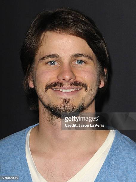 Actor Jason Ritter attends the premiere screening of NBC Universal's "Parenthood" at the Directors Guild Theatre on February 22, 2010 in West...