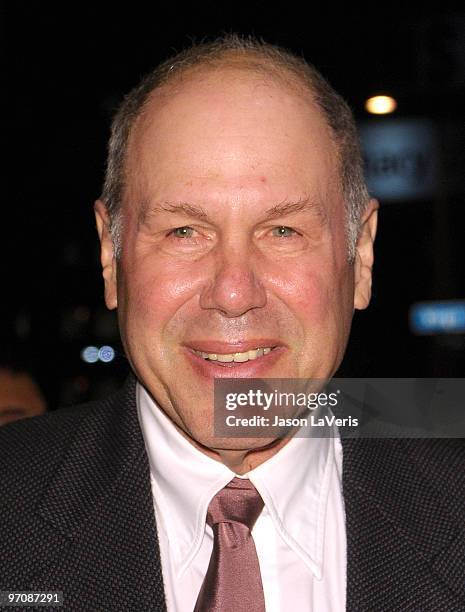 Producer Michael Eisner attends a special screening of "The Crazies" at the Vista Theatre on February 23, 2010 in Los Angeles, California.