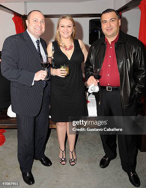 Guest attends Grand Marnier's Diner en Rouge at The Temple House during the 2010 South Beach Food & Wine Festival on February 25, 2010 in Miami...