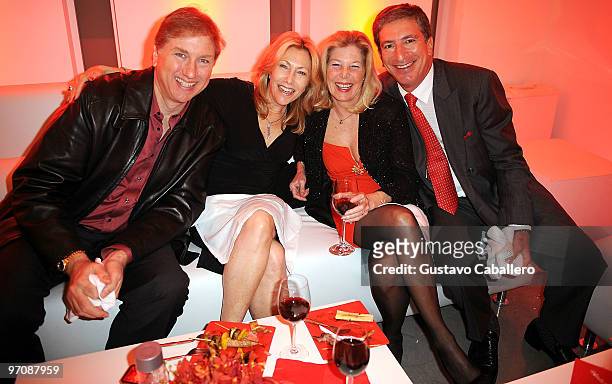 Guest attends Grand Marnier's Diner en Rouge at The Temple House during the 2010 South Beach Food & Wine Festival on February 25, 2010 in Miami...