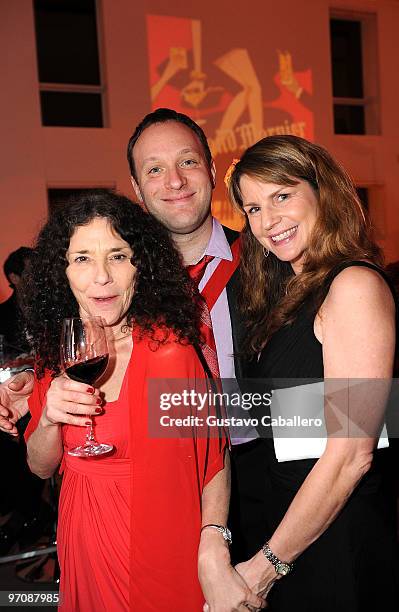 Guest attends Grand Marnier's Diner en Rouge at The Temple House during the 2010 South Beach Food & Wine Festival on February 25, 2010 in Miami...