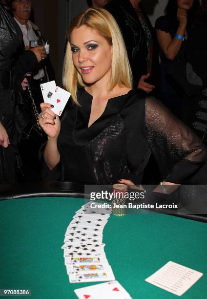 Shanna Moakler participates in the "Get Lucky For Lupus" Fundraiser at Andaz Hotel on February 25, 2010 in West Hollywood, California.