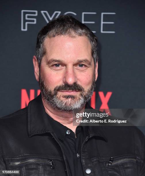 Creator/writer Scott Frank attends #NETFLIXFYSEE For Your Consideration Event For "Godless" at Netflix FYSEE At Raleigh Studios on June 9, 2018 in...