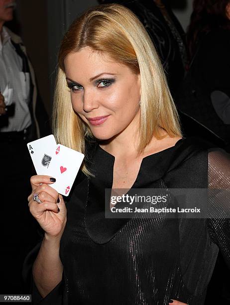 Shanna Moakler participates in the "Get Lucky For Lupus" Fundraiser at Andaz Hotel on February 25, 2010 in West Hollywood, California.