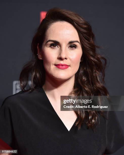 Actress Michelle Dockery attends #NETFLIXFYSEE For Your Consideration Event For "Godless" at Netflix FYSEE At Raleigh Studios on June 9, 2018 in Los...