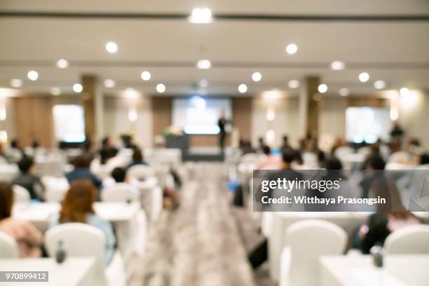 business coach. rear view - big conference event stock pictures, royalty-free photos & images