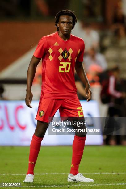 Dedryck Boyata of Belgium during the International Friendly match between Belgium v Egypt at the Koning Boudewijnstadion on June 6, 2018 in Brussel...