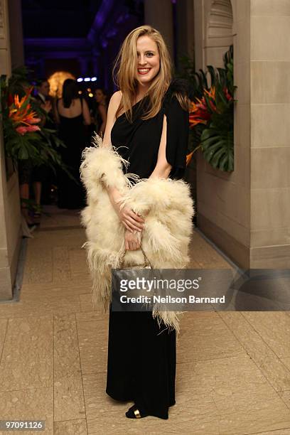 Anne Huntington attends the 2010 Young Fellows Ball at The Frick Collection on February 25, 2010 in New York City.