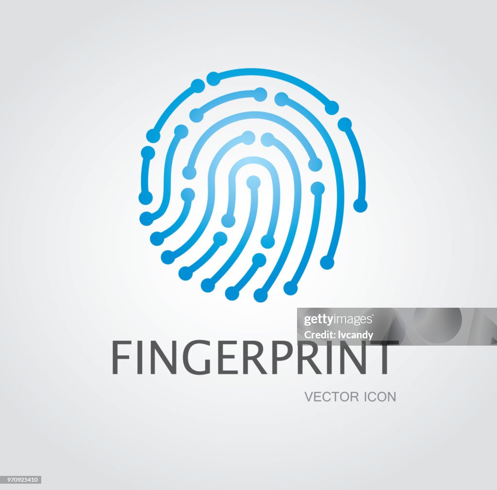 Fingerprint Signe Fingerprint Symbol High-Res Vector Graphic - Getty Images