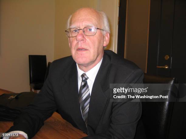 Ake Green, Pentecostal preacher in his lawyer's office in Stockholm, Sweden on Monday Jan 17, 2005. In the summer of 2003, Ake Green gave a fiery...