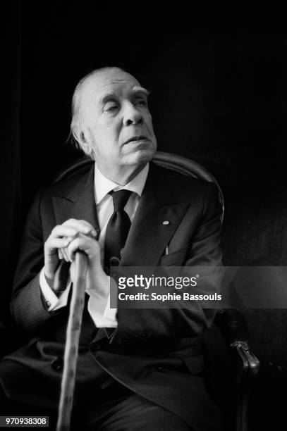 Argentine Author, Jorge Luis Borges, 21st October 1977