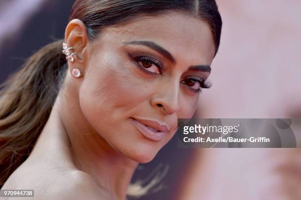 Influencer Juliana Paes arrives at the American Film Institute's 46th Life Achievement Award Gala Tribute to George Clooney on June 7, 2018 in...