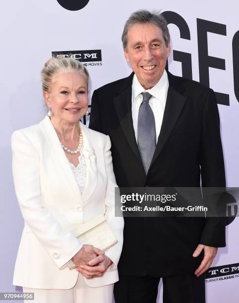 Producer Ivan Reitman and wife Genevieve Robert arrive at the American Film Institute's 46th Life Achievement Award Gala Tribute to George Clooney on...