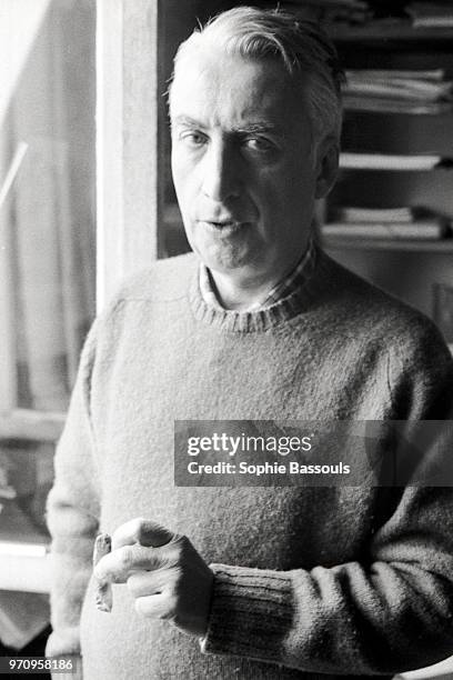 French Philosopher Roland Barthes, 24th June 1975