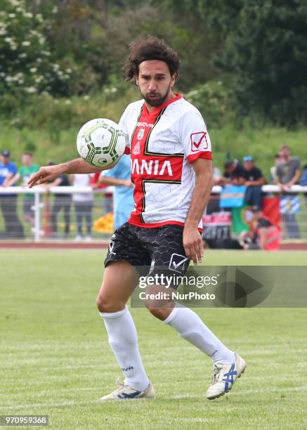 William Rosset of Padania during Conifa Paddy Power World Football Cup 2018 Bronze Medal Match Third Place Play-Off between Padania v Szekely Land at...