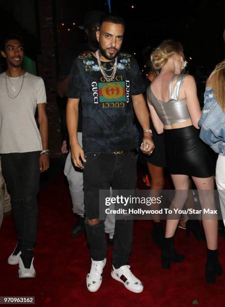 French Montana is seen on June 9, 2018 in Los Angeles, California.