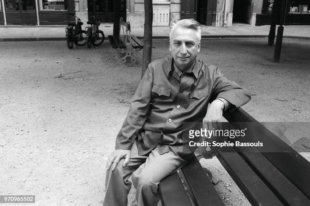 French Philosopher Roland Barthes, Paris, 9th June 1978