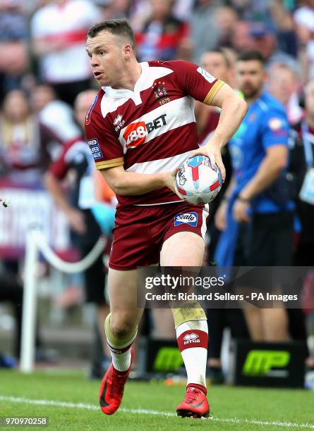 Wigan Warriors' Liam Marshall