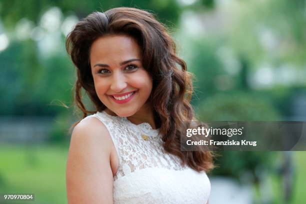 Nina Moghaddam attends the Balve Optimum 2018 Gala on June 8, 2018 in Balve, Germany.