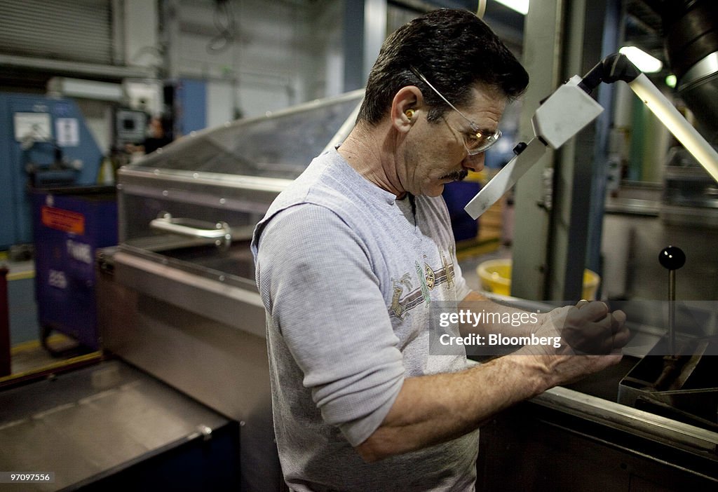 Coin Production At The U.S. Mint