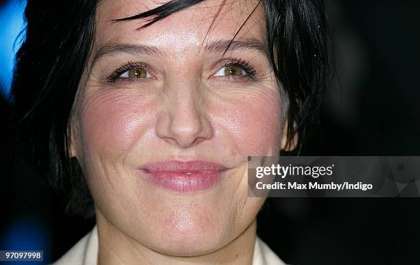 Sharleen Spiteri attends the Royal World Premiere of 'Alice in Wonderland' at the Odeon Leicester Square on February 25, 2010 in London, England.