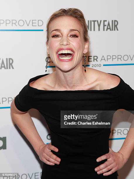 Actress Piper Perabo attends the 2nd Annual Character Approved Awards cocktail reception at The IAC Building on February 25, 2010 in New York City.