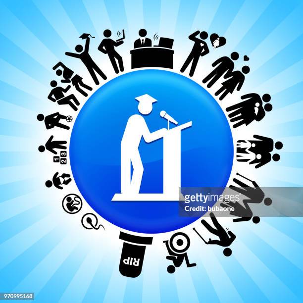 graduation  lifecycle stages of life background - diaper teen stock illustrations