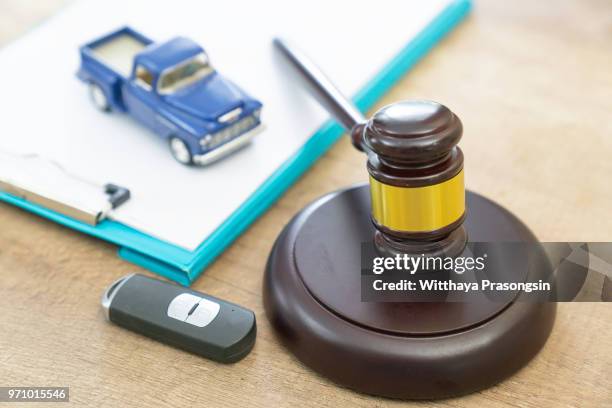 car accident lawsuit - auction table stock pictures, royalty-free photos & images