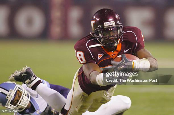 Photographer: Tracy A. Woodward/TWP. NEGATIVE NUMBER: 174790 VA TECH, BLACKSBURG, VA Virginia Tech vs. North Carolina at Tech. Virginia Tech vs....