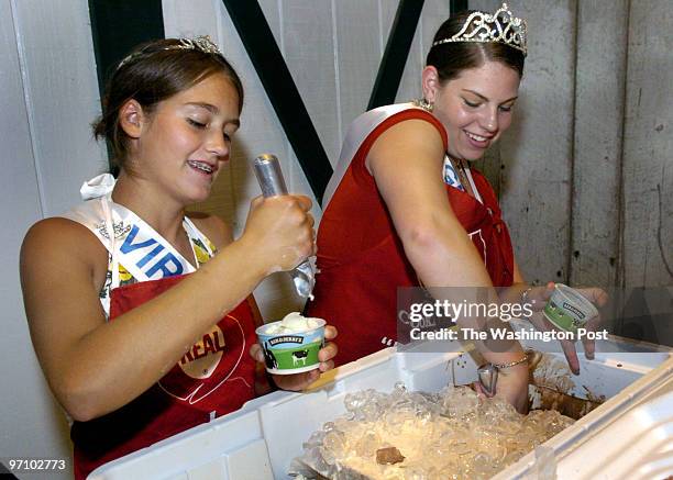 July 22, 2006 Slug: ld-bull27 assignment Photographer: Gerald Martineau Heritage Farm Museum, Sterling, Va Ceremony to mark birth of a Bull who...