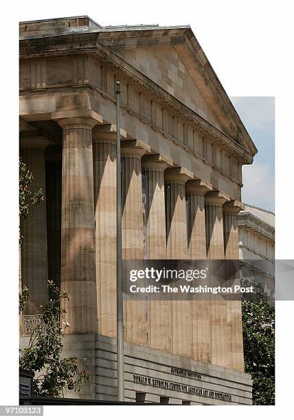 Facade of the National Portrait Gallery and Smithsonian American Art Museum as shown on Tuesday, June 20, 2006.