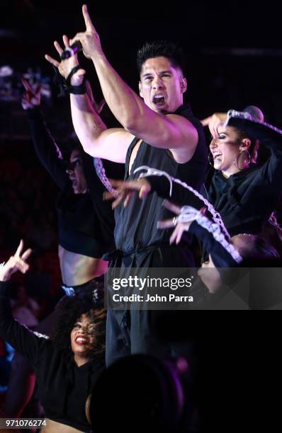 Chyno Miranda performs at Mix Live! Presented by Uforia at American Airlines Arena on June 9, 2018 in Miami, Florida.