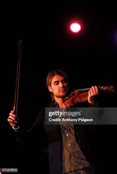 David Garrett performs on stage at Aladdin Theater on February 24, 2010 in Portland, Oregon.