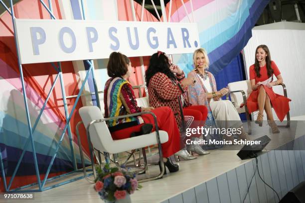 Flour Shop founder Amirah Kassem, artist Ashley Longshore, skincare expert Jamie Sherrill, and POPSUGAR Senior Editor of Trending and Viral Features...