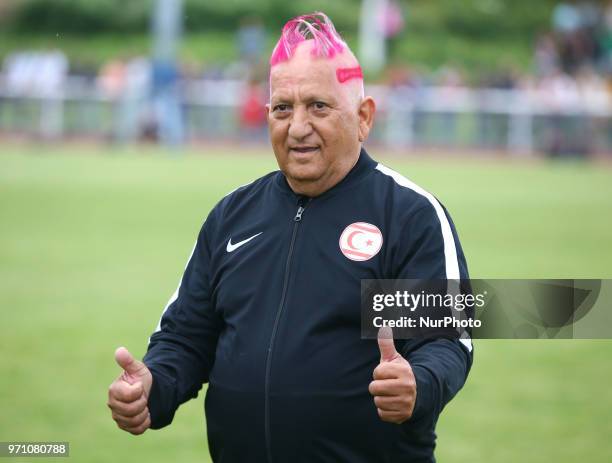 Lemi Cyprus Kit manager of Northern Cyprus during Conifa Paddy Power World Football Cup 2018 Grand Final between Northern Cyprus against Karpatalya...