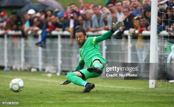 Hasan Piro of Northern Cyprus during Conifa Paddy Power World Football Cup 2018 Grand Final between Northern Cyprus against Karpatalya at Queen...
