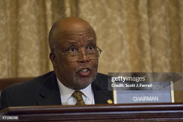 Feb. 25: Chairman Bennie Thompson, D-Miss., during the House Homeland Security Committee hearing with U.S. Homeland Security Secretary Janet...