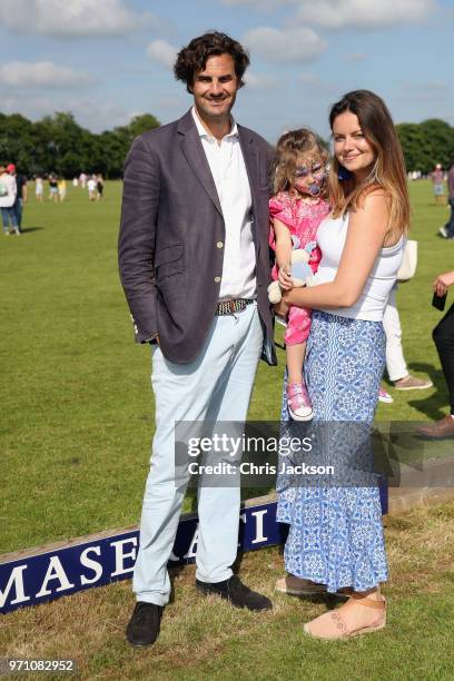 Maserati Royal Charity Polo Trophy 2018 Rupert Finch and Lady Natasha Rufus Isaacs attend the Maserati Royal Charity Polo Trophy 2018 at Beaufort...