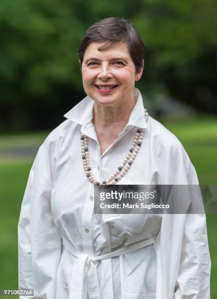 Actress Isabella Rossellini attends the Walt Disney Studios & The Cinema Society Special Screening Of "Incredibles 2" on June 10, 2018 in...