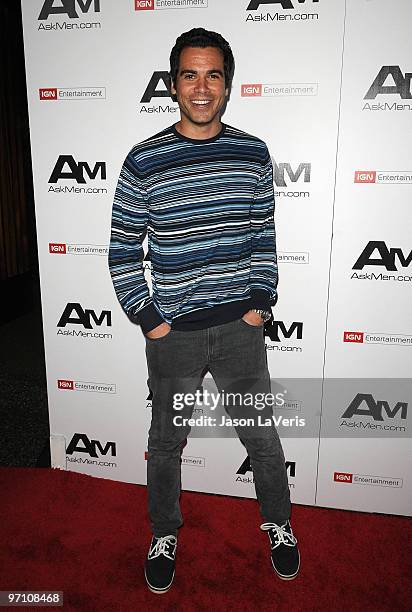 Cash Warren attends AskMen.com's Top 99 Most Desirable Women Of 2010 party at MyHouse Nightclub on February 25, 2010 in Hollywood, California.