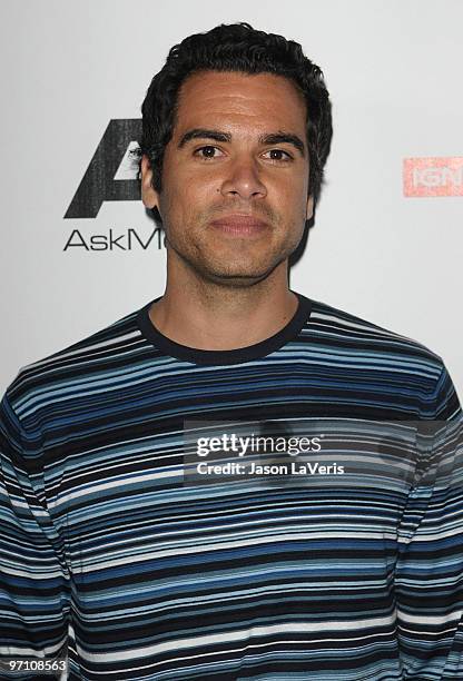 Cash Warren attends AskMen.com's Top 99 Most Desirable Women Of 2010 party at MyHouse Nightclub on February 25, 2010 in Hollywood, California.