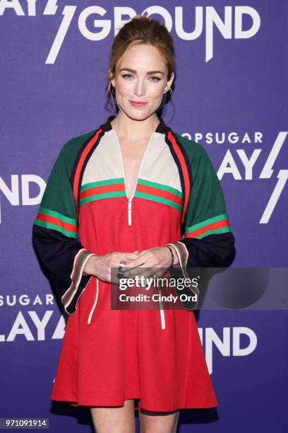 Actress Caity Lotz attends day 2 of POPSUGAR Play/Ground on June 10, 2018 in New York City.