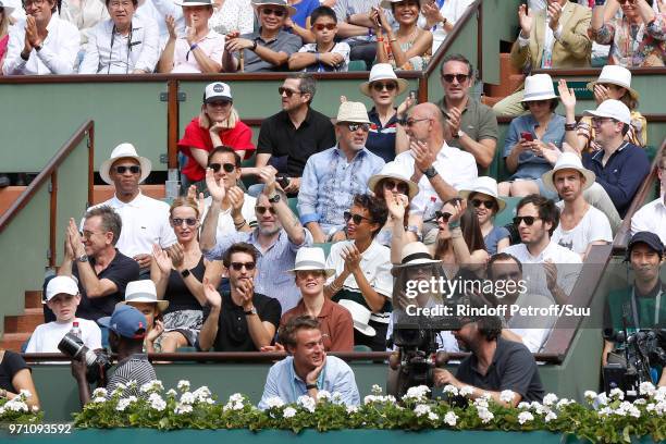 Pierre Niney, Natasha Andrews, Cyril Lignac, Tim Roth, his wife Nikki Butler, Jalil Lespert, his wife Sonia Rolland, Vianney Bureau, Clive Owen,...