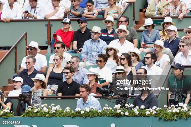 Pierre Niney, Natasha Andrews, Cyril Lignac, Tim Roth, his wife Nikki Butler, Jalil Lespert, his wife Sonia Rolland, Vianney Bureau, Clive Owen,...