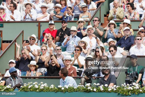 Pierre Niney, Natasha Andrews, Cyril Lignac, Tim Roth, his wife Nikki Butler, Jalil Lespert, his wife Sonia Rolland, Vianney Bureau, Clive Owen,...