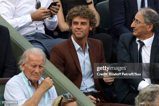 Gustavo Kuerten attends the 2018 French Open - Day Fifteen at Roland Garros on June 10, 2018 in Paris, France.