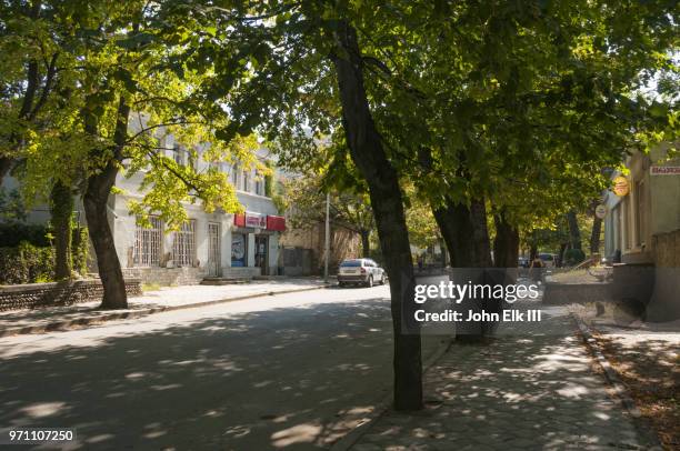 mtskheta street scene - mtskheta stock-fotos und bilder