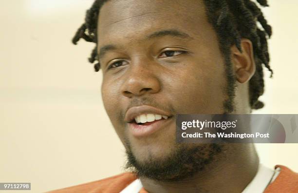 North22 Date: 9.22.2005 Kevin Clark\The Washington Post Neg #: 172713 Glen Burnie, MD Will Walker, Hurricane Katrina evacuee and recent student of...