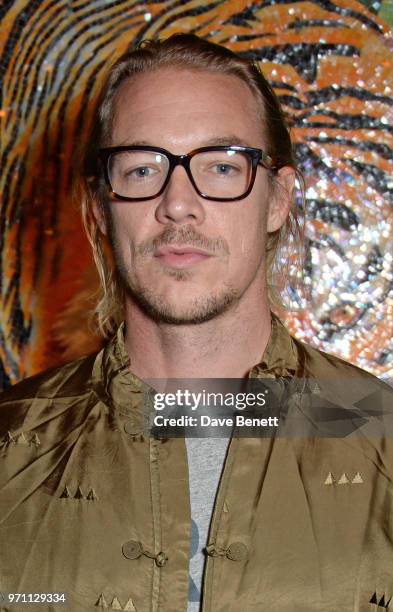 Diplo attends the GQ Style and Browns LFWM Party at Annabels on June 10, 2018 in London, England.